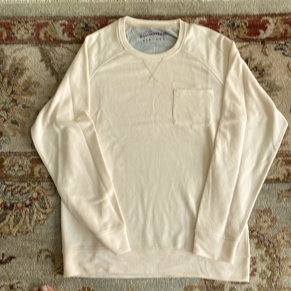 Original Weatherproof Vintage henley pullover - NEW, XL
